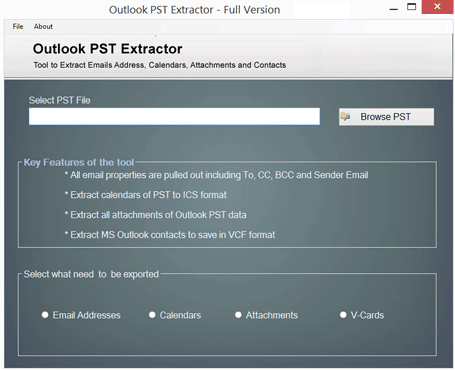 Outlook PST Extractor