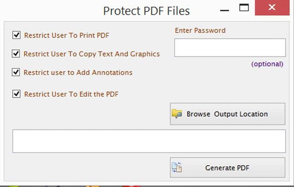 Protect PDF