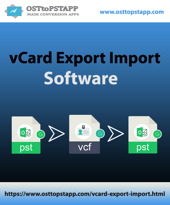 VCard Export Import