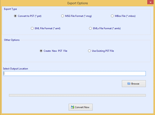 Convert DBX to PST