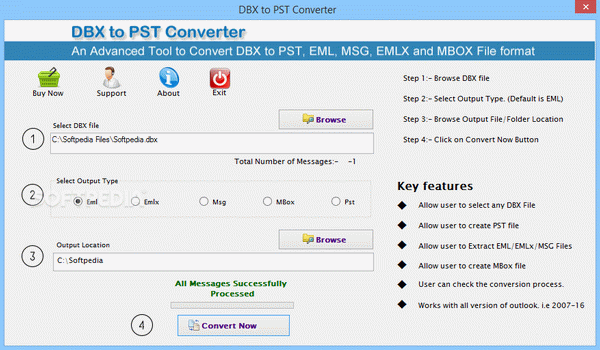 DBX to PST Conversion