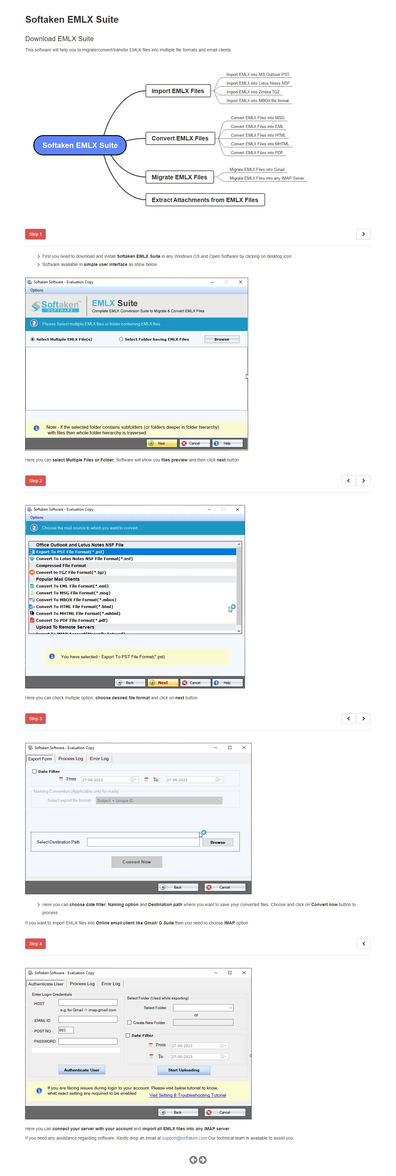 EMLX Wizard User Manual