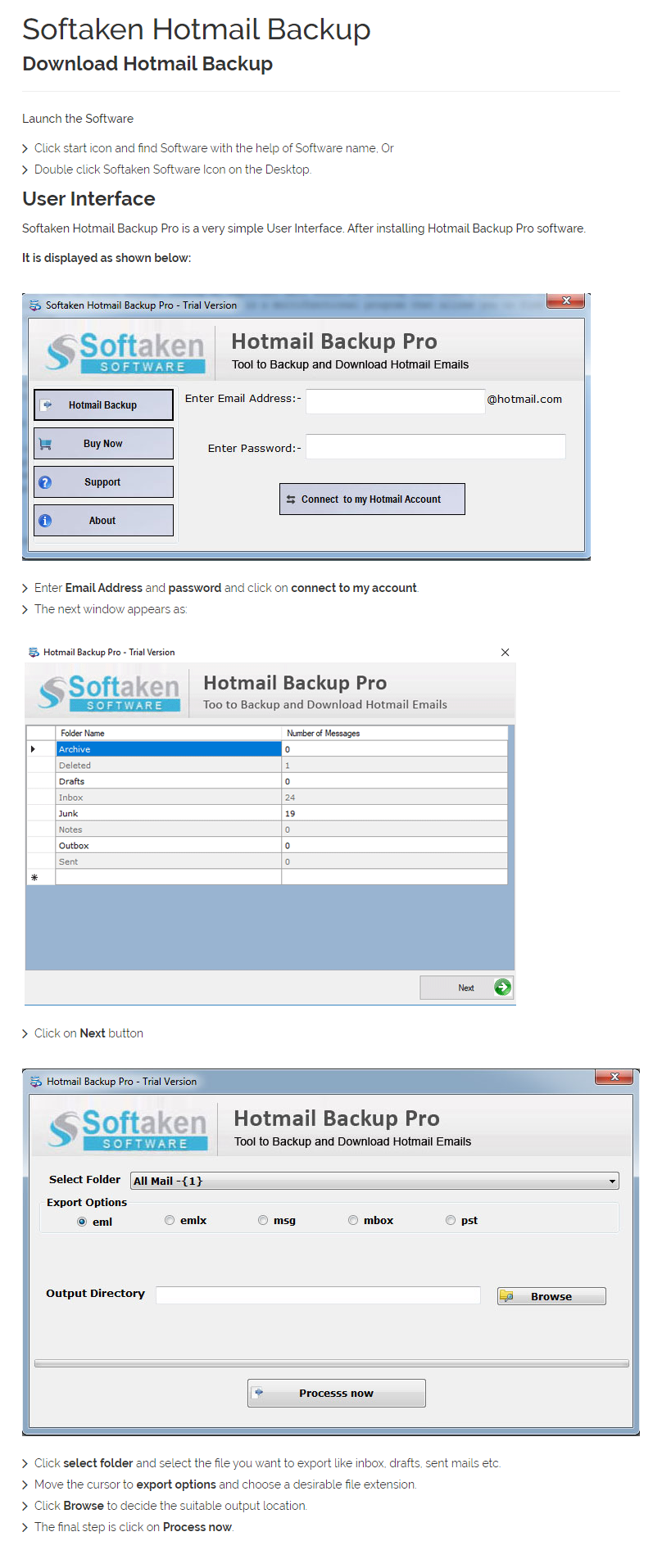 Live.com Backup User Manual