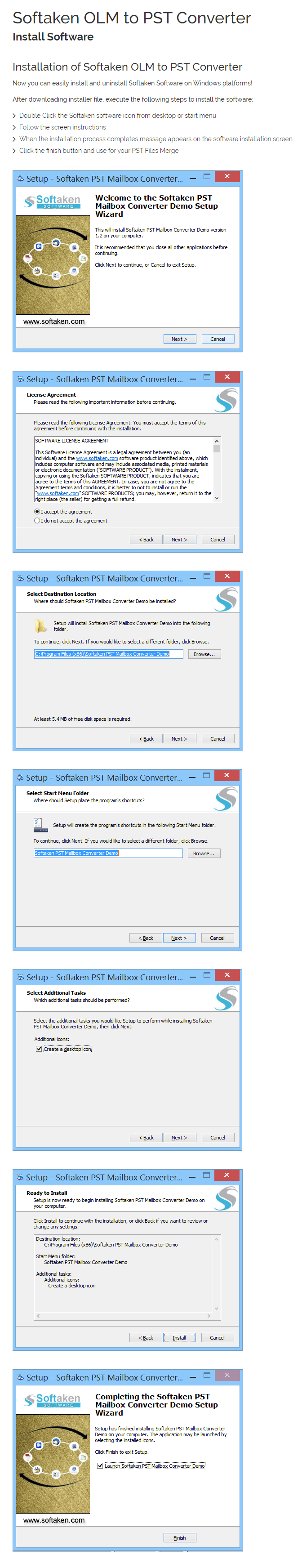 OLM to PST Converter Installation