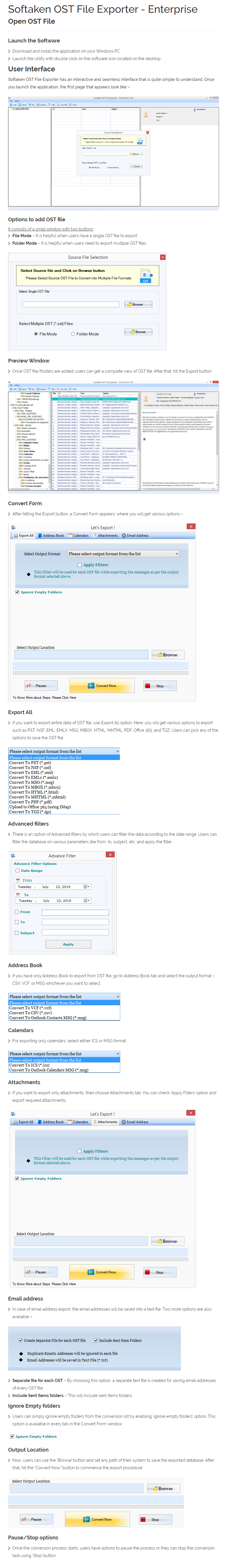 OST to PST Converter User Manual