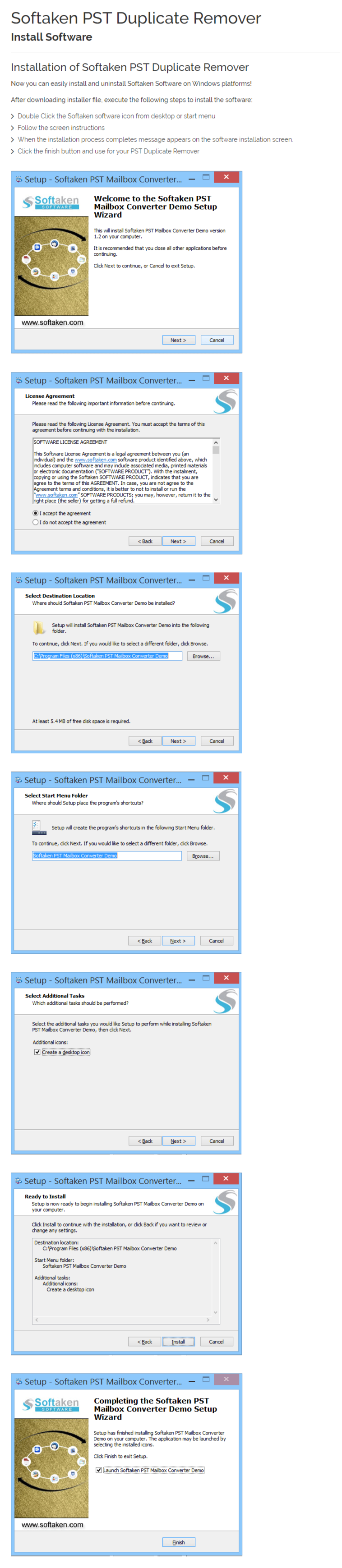 PST Duplicate Remover Installation