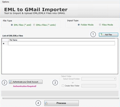 EML to Gmail