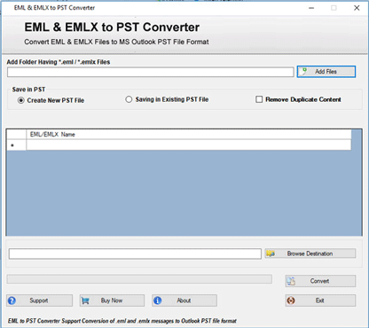 EML to PST Coverter