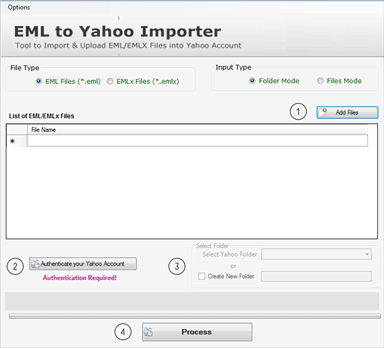 EML to Yahoo