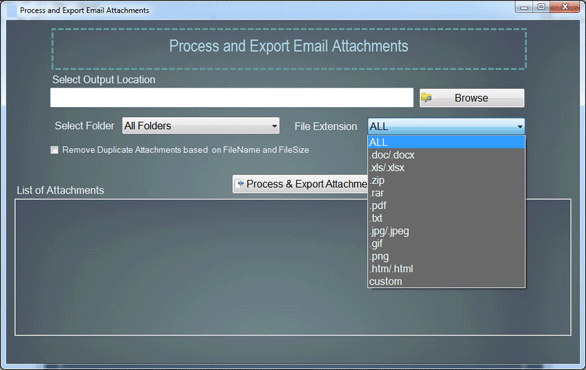 Extract Attachment