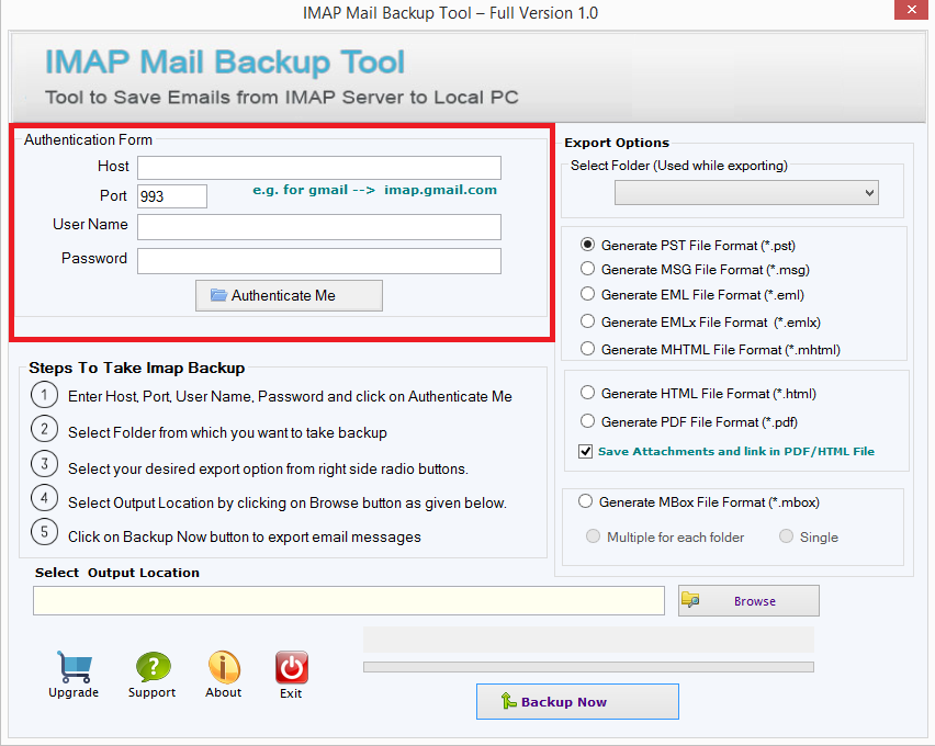 export PST data into other format