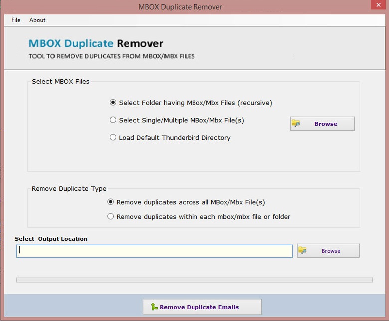 MBOX Duplicate Remover