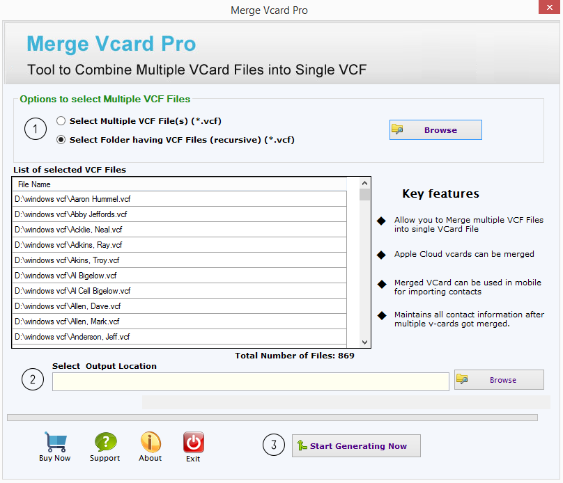 Merge VCF