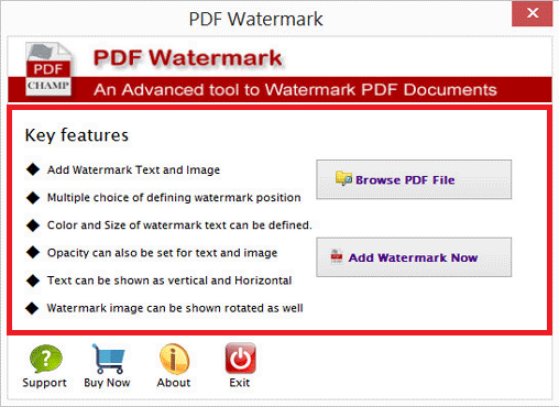 PDF Watermark