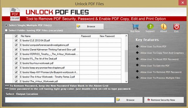 Unlock PDF