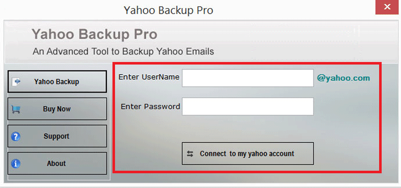 Yahoo Backup Login